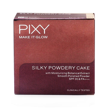 Pixy, Make It Glow, Silky Powdery, 401 Sandy Beige, 10 g